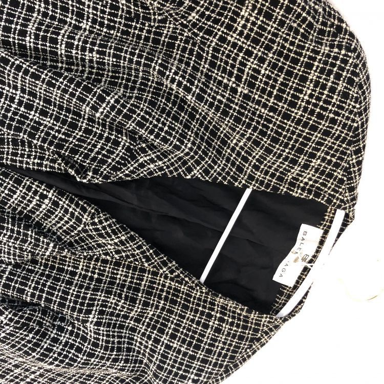 Balenciaga Balenciaga Plaid Tie Front Blazer Size 38 Size S / US 4 / IT 40 - 4 Thumbnail