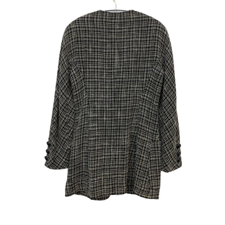 Balenciaga Balenciaga Plaid Tie Front Blazer Size 38 Size S / US 4 / IT 40 - 2 Thumbnail
