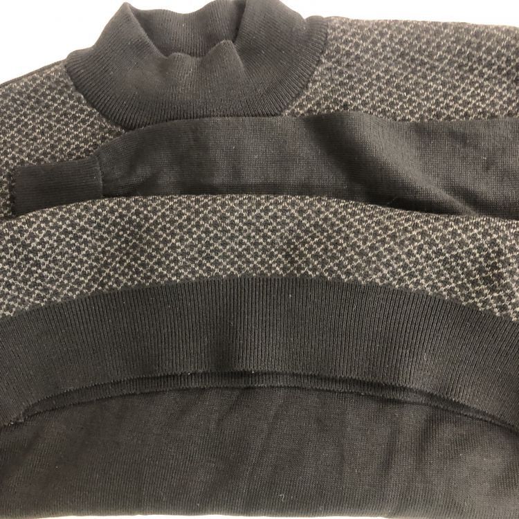 Balenciaga Balenciaga Patterned Mock Neck Sweater Size L Size US L / EU 52-54 / 3 - 6 Thumbnail