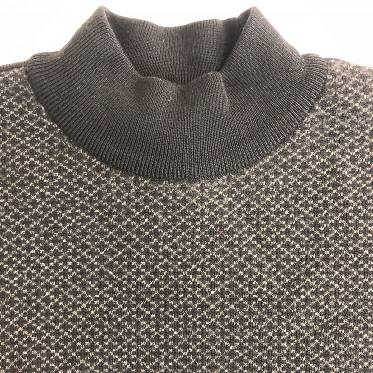 Balenciaga Balenciaga Patterned Mock Neck Sweater Size L Size US L / EU 52-54 / 3 - 4 Thumbnail
