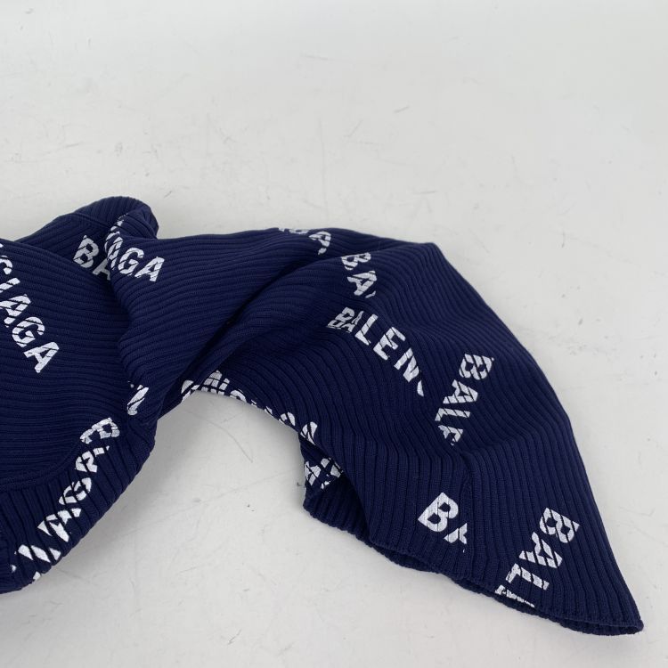 Balenciaga Balenciaga All-Over Logo Ribbed Top Size S Size S / US 4 / IT 40 - 5 Thumbnail