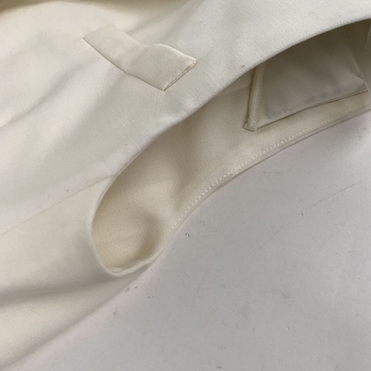 Balenciaga Balenciaga White Wool Mohair Blend Vest Size 38 Size S / US 4 / IT 40 - 5 Thumbnail
