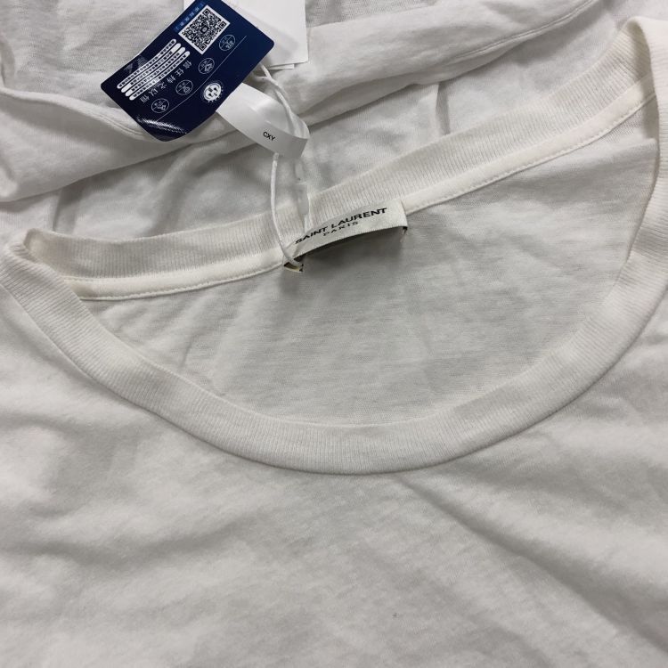 Saint Laurent Paris Saint Laurent Lightning Logo T-Shirt Size S Size US S / EU 44-46 / 1 - 6 Thumbnail