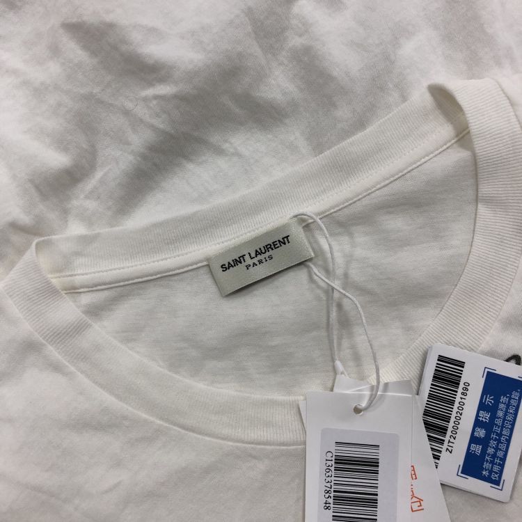 Saint Laurent Paris Saint Laurent Flamingo Print T-Shirt Size S Size US S / EU 44-46 / 1 - 6 Thumbnail