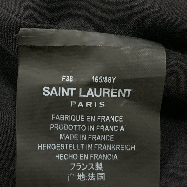 Saint Laurent Paris Saint Laurent Paisley Mini Dress Size 38 Size S / US 4 / IT 40 - 4 Thumbnail