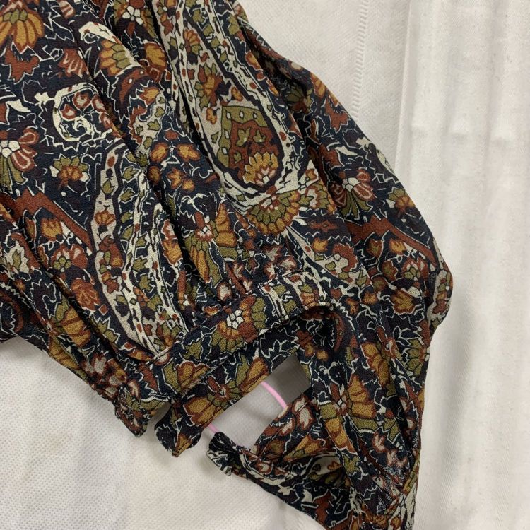 Saint Laurent Paris Saint Laurent Paisley Mini Dress Size 38 Size S / US 4 / IT 40 - 9 Thumbnail