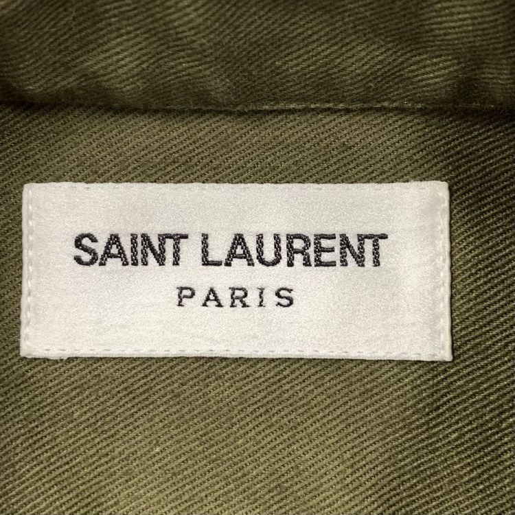 Saint Laurent Paris Saint Laurent Lace Up Button Up Shirt Size 36 Size XS / US 0-2 / IT 36-38 - 3 Thumbnail