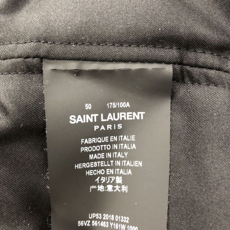 Saint Laurent Paris Saint Laurent 1983 Love Embroidered Bomber Jacket Size M Size US M / EU 48-50 / 2 - 4 Thumbnail
