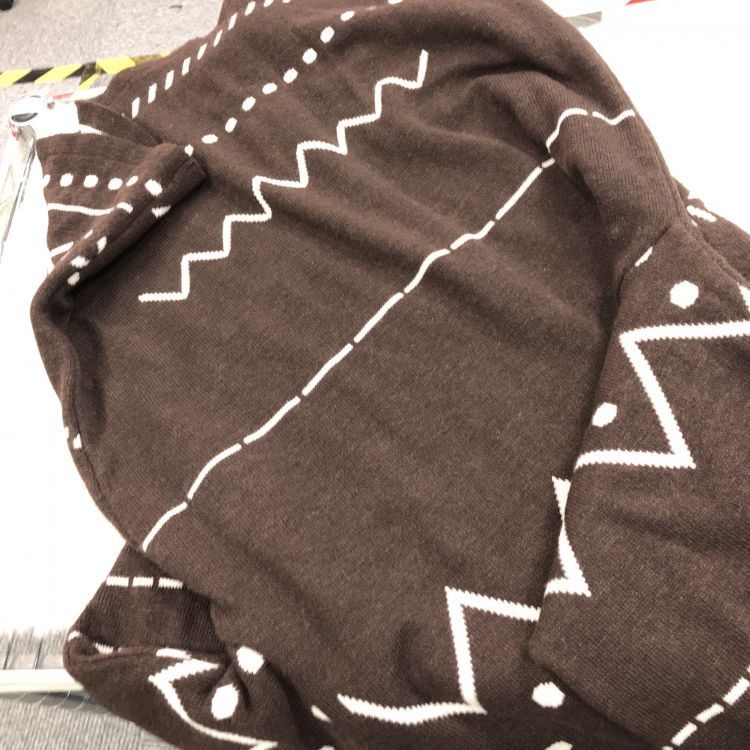 Yves Saint Laurent Yves Saint Laurent Geometric Pattern Sweater Size M Size M / US 6-8 / IT 42-44 - 8 Thumbnail