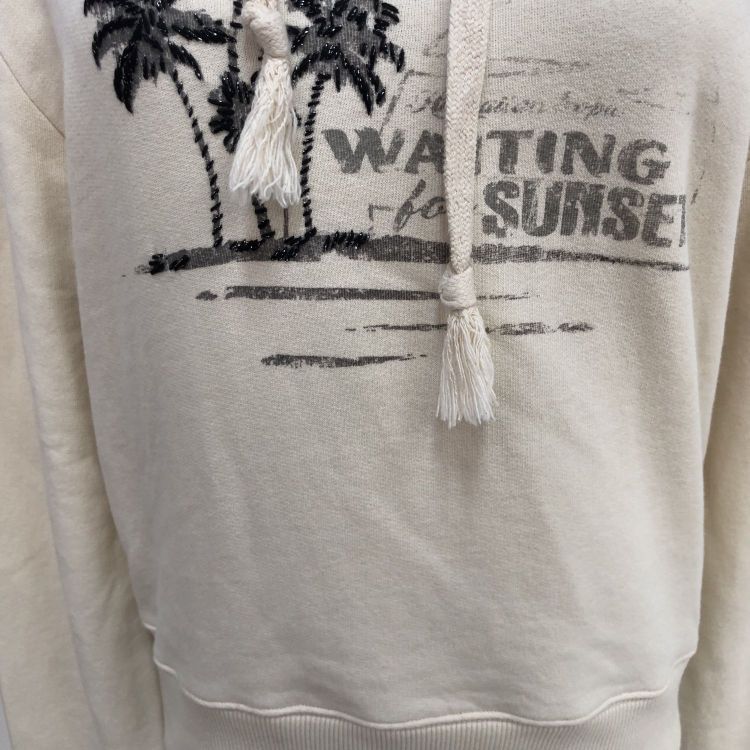 Saint Laurent Paris Saint Laurent Sunset Graphic Hoodie Size S Size S / US 4 / IT 40 - 8 Thumbnail
