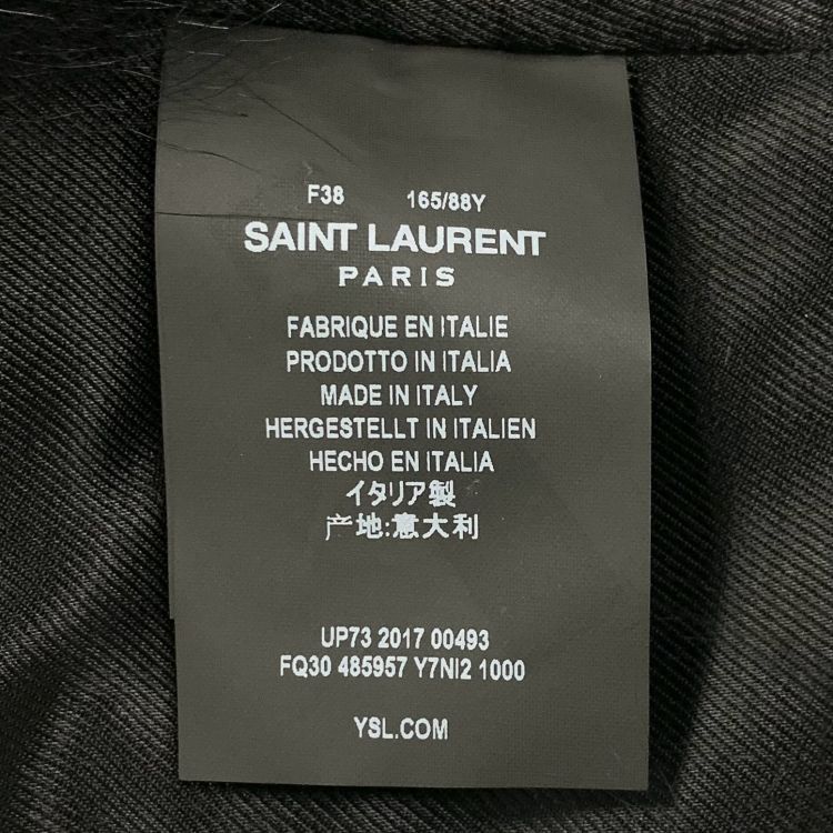 Saint Laurent Paris Saint Laurent Fox Fur Jacket Size 38 Size S / US 4 / IT 40 - 4 Thumbnail