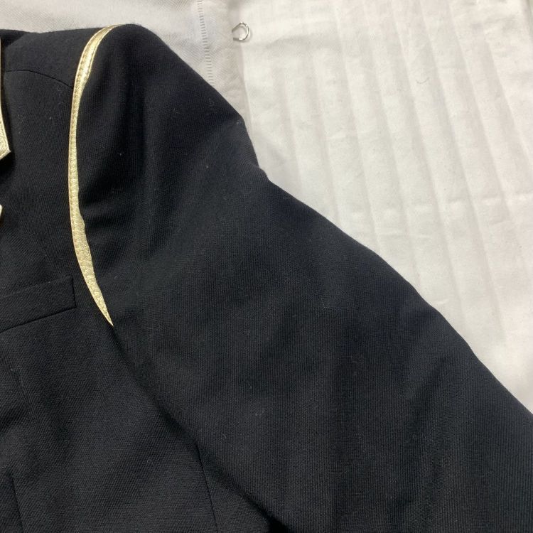 Saint Laurent Paris Saint Laurent Gold Trim Blazer Size FR 34 Size XS / US 0-2 / IT 36-38 - 6 Thumbnail