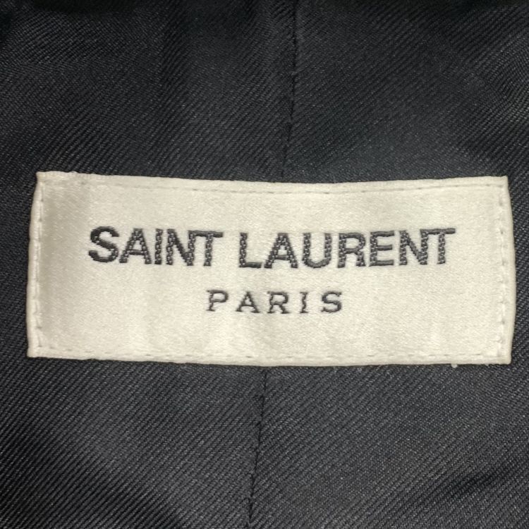 Saint Laurent Paris Saint Laurent Gold Trim Blazer Size FR 34 Size XS / US 0-2 / IT 36-38 - 3 Thumbnail