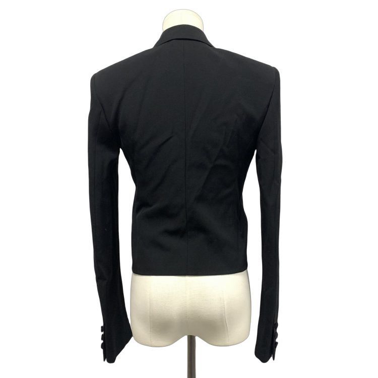 Saint Laurent Paris Saint Laurent Black Wool Blazer Size 34 Size XS / US 0-2 / IT 36-38 - 2 Thumbnail