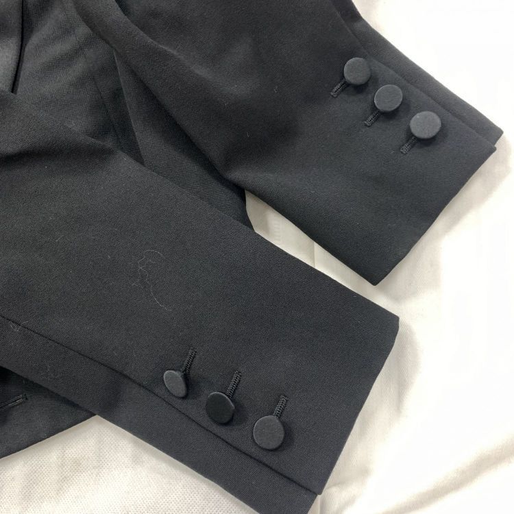 Saint Laurent Paris Saint Laurent Black Wool Blazer Size 34 Size XS / US 0-2 / IT 36-38 - 7 Thumbnail