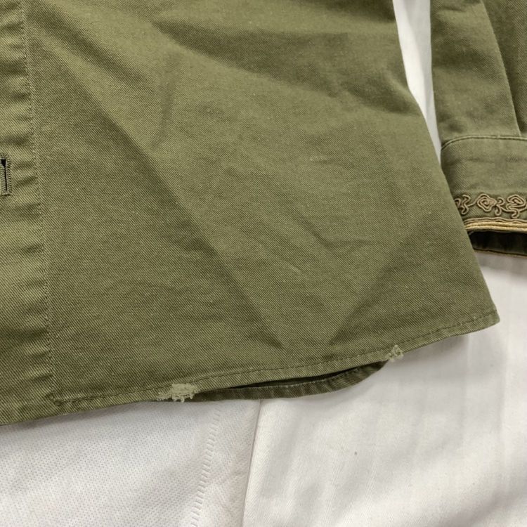 Saint Laurent Paris Saint Laurent Olive Military Jacket Size 36 Size XS / US 0-2 / IT 36-38 - 11 Thumbnail