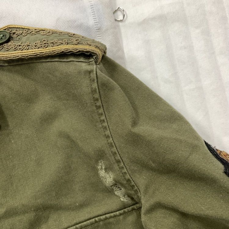 Saint Laurent Paris Saint Laurent Olive Military Jacket Size 36 Size XS / US 0-2 / IT 36-38 - 8 Thumbnail