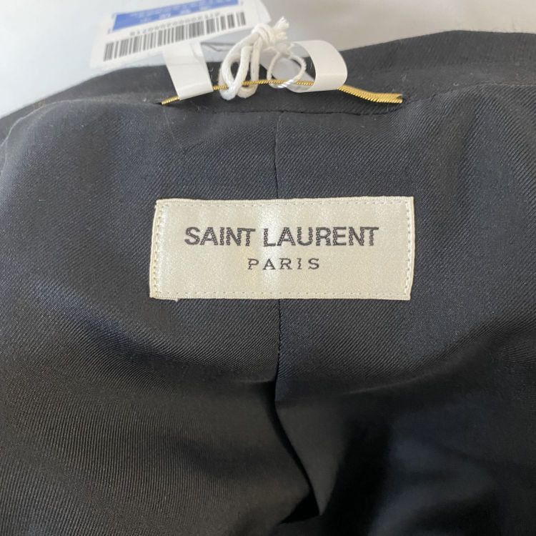 Saint Laurent Paris Saint Laurent Wool Single-Breasted Blazer Size 34 Size XS / US 0-2 / IT 36-38 - 3 Thumbnail