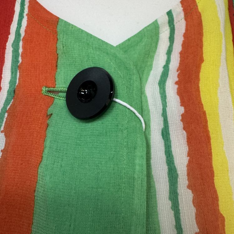 Saint Laurent Paris Saint Laurent Striped Linen Jacket Size 36 Size XS / US 0-2 / IT 36-38 - 5 Thumbnail