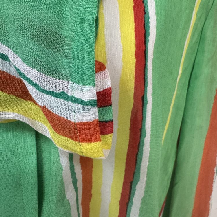 Saint Laurent Paris Saint Laurent Striped Linen Jacket Size 36 Size XS / US 0-2 / IT 36-38 - 4 Thumbnail