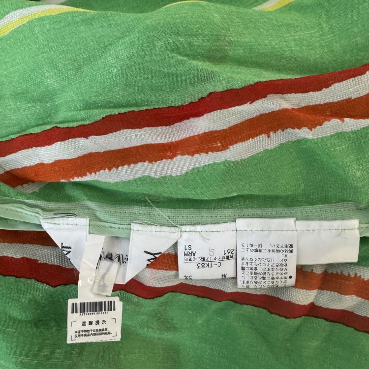 Saint Laurent Paris Saint Laurent Striped Linen Jacket Size 36 Size XS / US 0-2 / IT 36-38 - 3 Thumbnail
