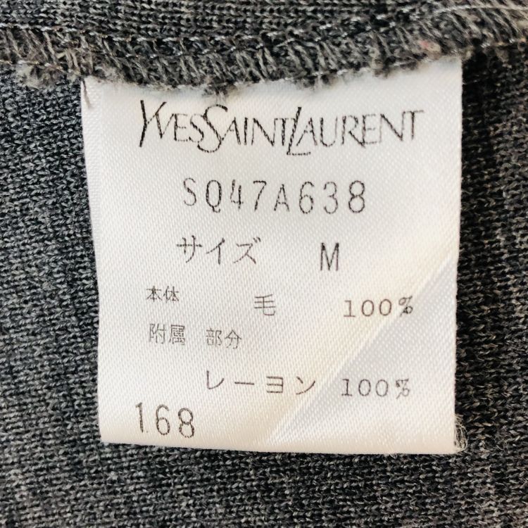Saint Laurent Paris Saint Laurent Wool Mini Dress Size M Size M / US 6-8 / IT 42-44 - 3 Thumbnail