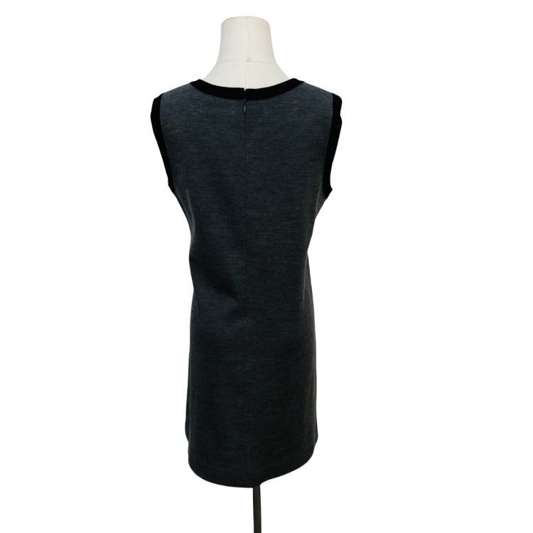 Saint Laurent Paris Saint Laurent Wool Mini Dress Size M Size M / US 6-8 / IT 42-44 - 2 Thumbnail