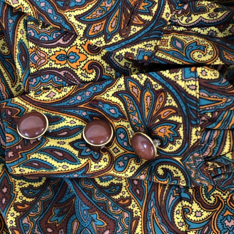 Saint Laurent Paris Saint Laurent Paisley Button Up Shirt Size M Size M / US 6-8 / IT 42-44 - 4 Thumbnail