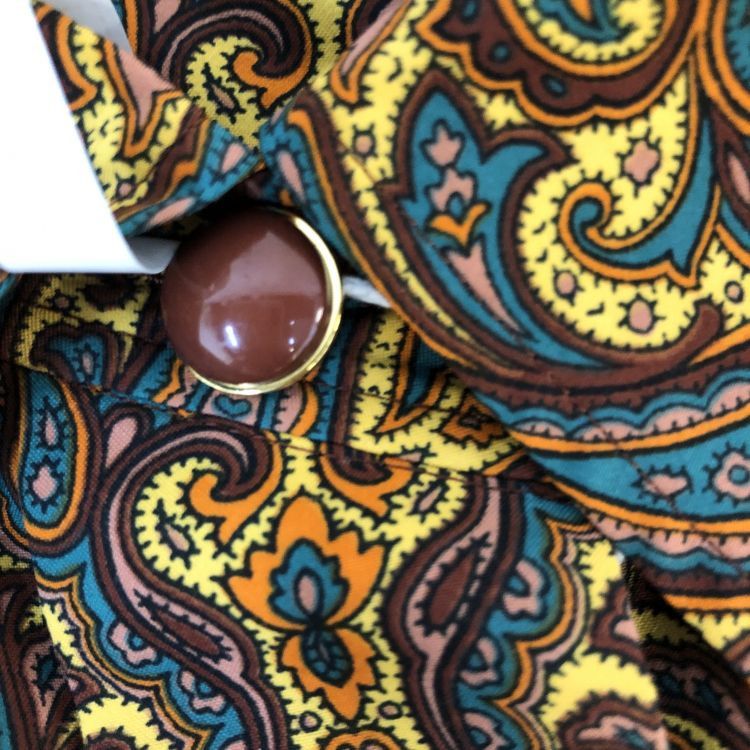 Saint Laurent Paris Saint Laurent Paisley Button Up Shirt Size M Size M / US 6-8 / IT 42-44 - 5 Thumbnail