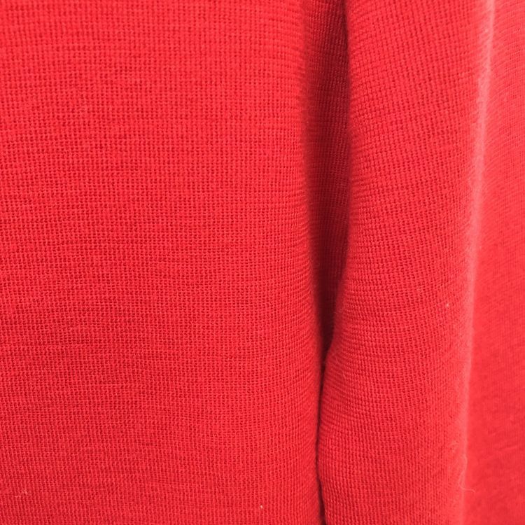 Saint Laurent Paris Saint Laurent Red Wool Logo Knit Sweater Size M Size US S / EU 44-46 / 1 - 4 Thumbnail