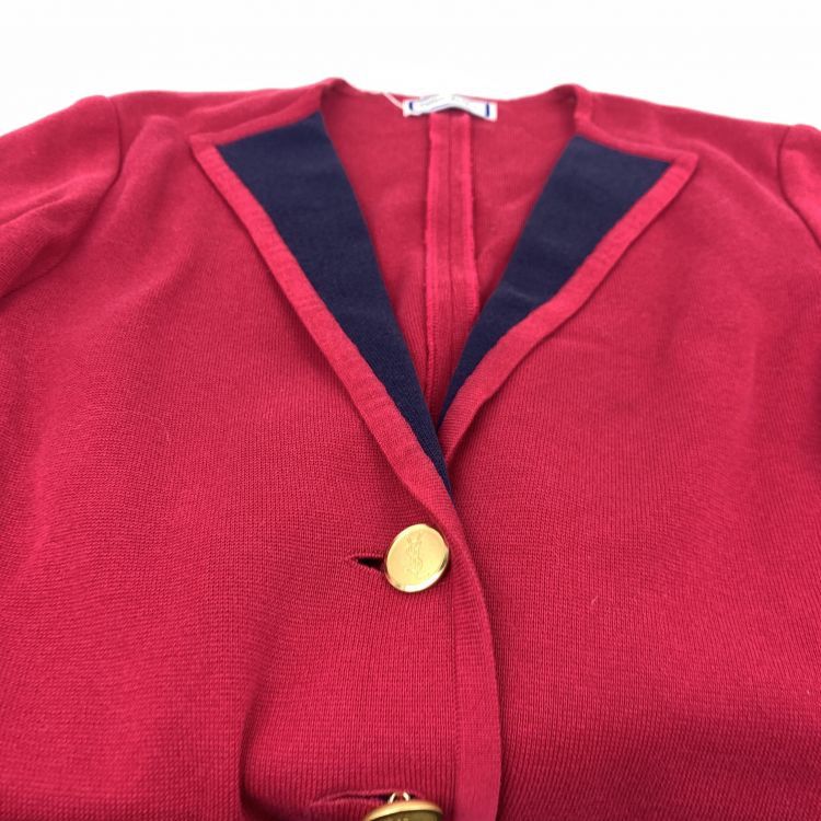 Yves Saint Laurent Yves Saint Laurent Pink Knit Cardigan Size M Size M / US 6-8 / IT 42-44 - 4 Thumbnail