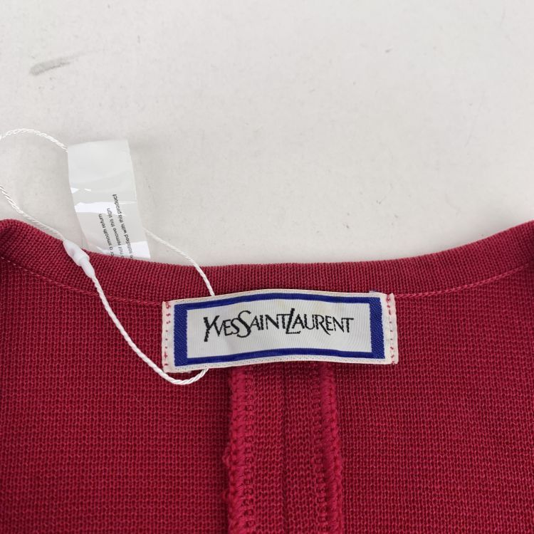 Yves Saint Laurent Yves Saint Laurent Pink Knit Cardigan Size M Size M / US 6-8 / IT 42-44 - 5 Thumbnail