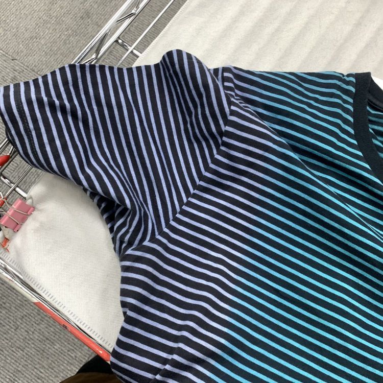 Saint Laurent Paris Saint Laurent Striped T-Shirt Size M Size US M / EU 48-50 / 2 - 8 Thumbnail