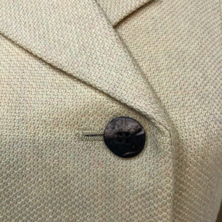 Saint Laurent Paris Saint Laurent Yellow Wool Blazer Size 34 Size XS / US 0-2 / IT 36-38 - 6 Thumbnail