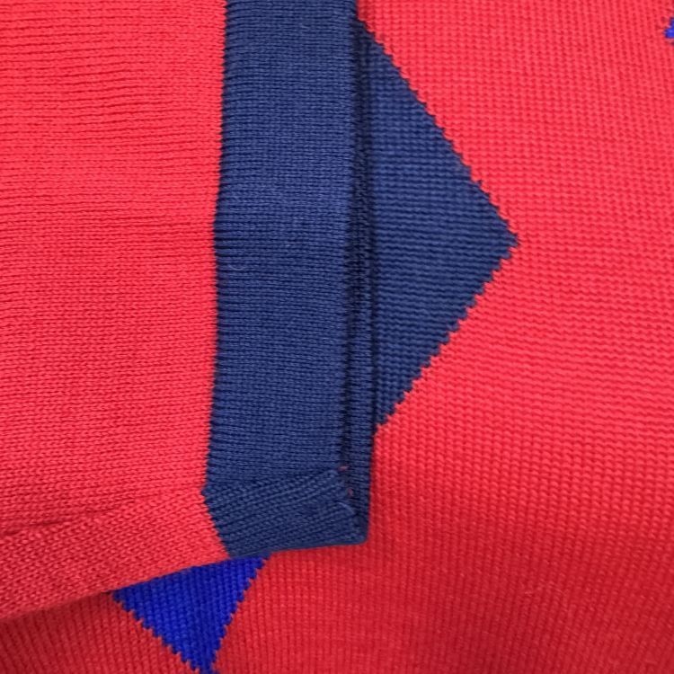 Saint Laurent Paris Saint Laurent Argyle Knit Sweater Size M Size US M / EU 48-50 / 2 - 4 Thumbnail