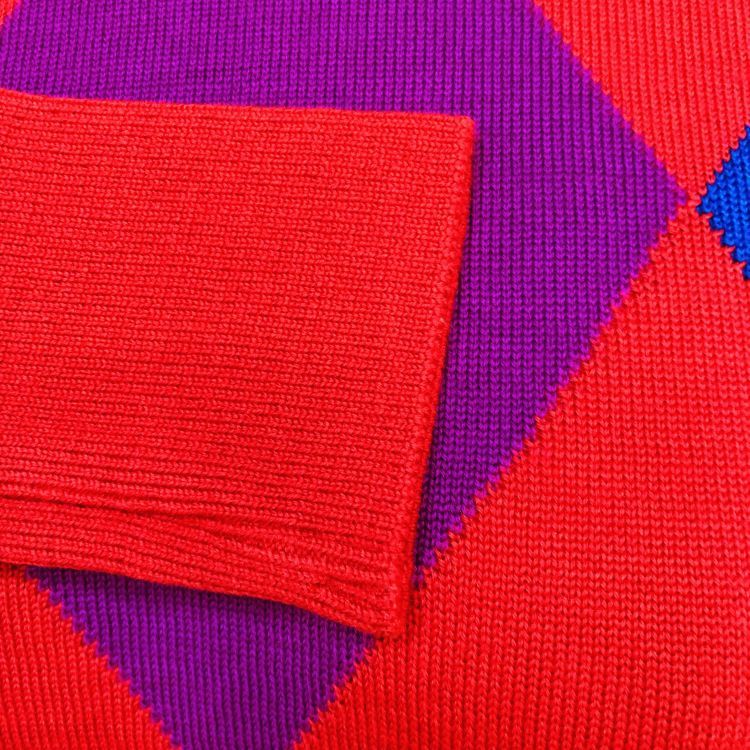 Yves Saint Laurent Yves Saint Laurent Argyle Wool Sweater Size M Size US M / EU 48-50 / 2 - 7 Thumbnail