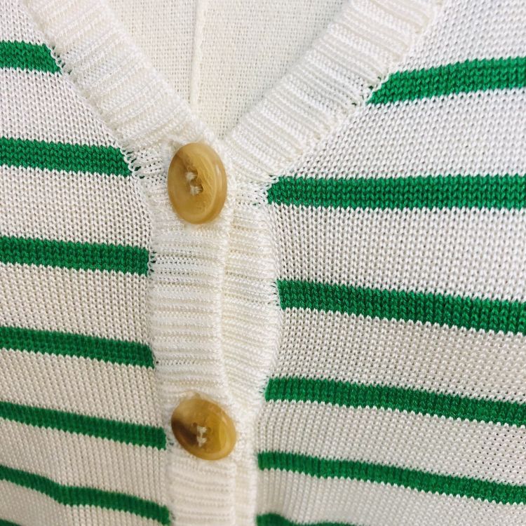Saint Laurent Paris Saint Laurent Striped Cardigan Size M Size M / US 6-8 / IT 42-44 - 4 Thumbnail