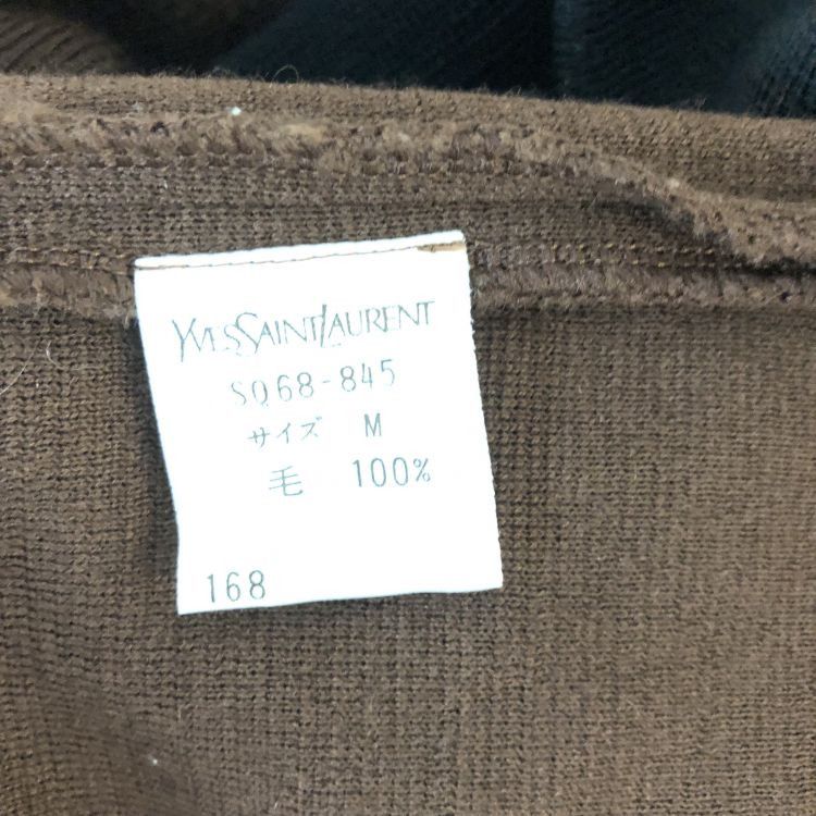 Yves Saint Laurent Yves Saint Laurent Brown Button Knit Cardigan Size M Size US M / EU 48-50 / 2 - 3 Thumbnail