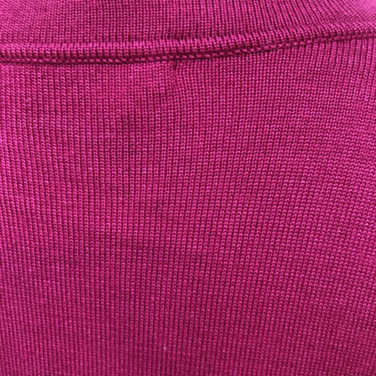 Saint Laurent Paris Saint Laurent Magenta V-Neck Cardigan Size M Size M / US 6-8 / IT 42-44 - 4 Thumbnail