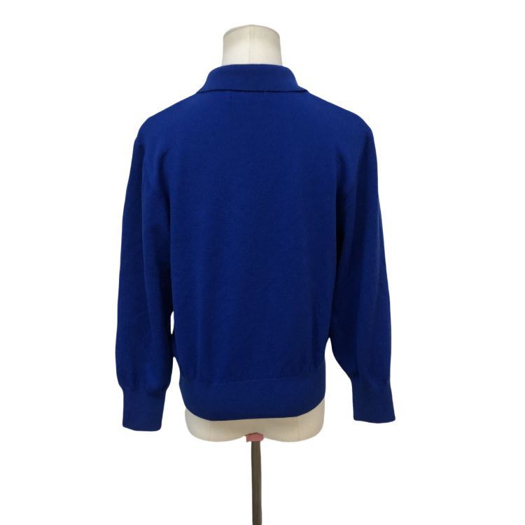 Saint Laurent Paris Saint Laurent Logo Knit Polo Shirt Size M Size US M / EU 48-50 / 2 - 2 Thumbnail