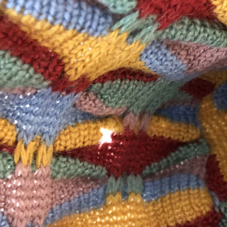 Yves Saint Laurent Yves Saint Laurent Multi-Color Knit Cardigan Size M Size M / US 6-8 / IT 42-44 - 4 Thumbnail