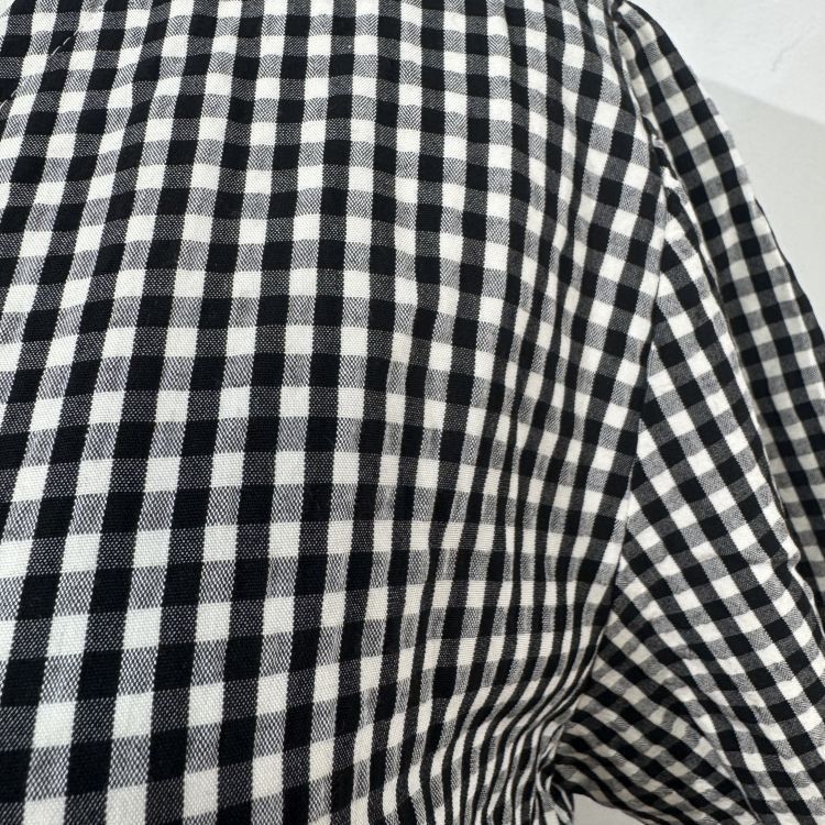 Saint Laurent Paris Saint Laurent Gingham Midi Dress Size 38 Size S / US 4 / IT 40 - 7 Thumbnail