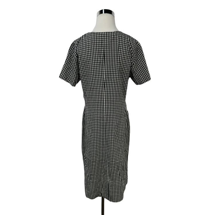 Saint Laurent Paris Saint Laurent Gingham Midi Dress Size 38 Size S / US 4 / IT 40 - 2 Thumbnail