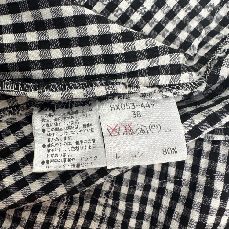 Saint Laurent Paris Saint Laurent Gingham Midi Dress Size 38 Size S / US 4 / IT 40 - 4 Thumbnail
