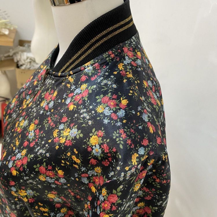 Saint Laurent Paris Saint Laurent Floral Bomber Jacket Size 38 Size S / US 4 / IT 40 - 7 Thumbnail