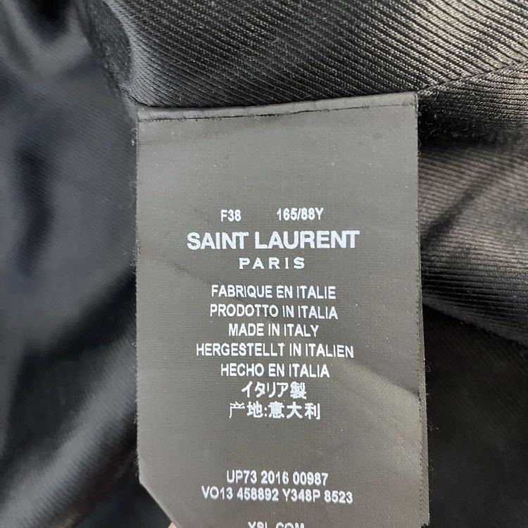 Saint Laurent Paris Saint Laurent Floral Bomber Jacket Size 38 Size S / US 4 / IT 40 - 4 Thumbnail