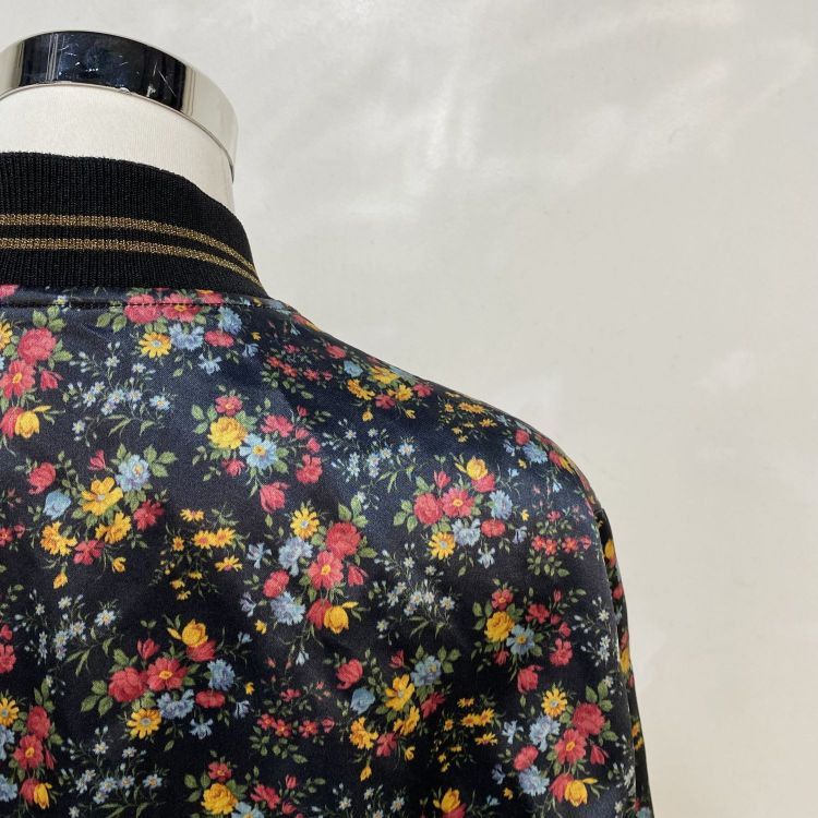 Saint Laurent Paris Saint Laurent Floral Bomber Jacket Size 38 Size S / US 4 / IT 40 - 8 Thumbnail