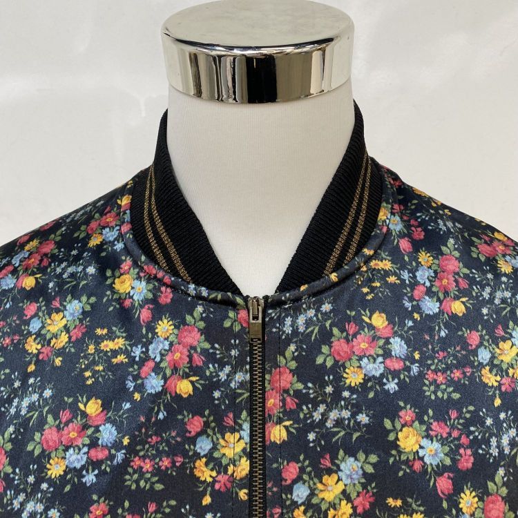 Saint Laurent Paris Saint Laurent Floral Bomber Jacket Size 38 Size S / US 4 / IT 40 - 6 Thumbnail
