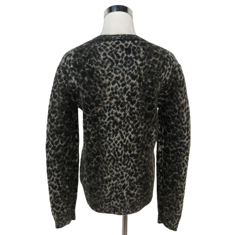 Saint Laurent Paris Saint Laurent Leopard Mohair Sweater Size S Size US S / EU 44-46 / 1 - 2 Thumbnail