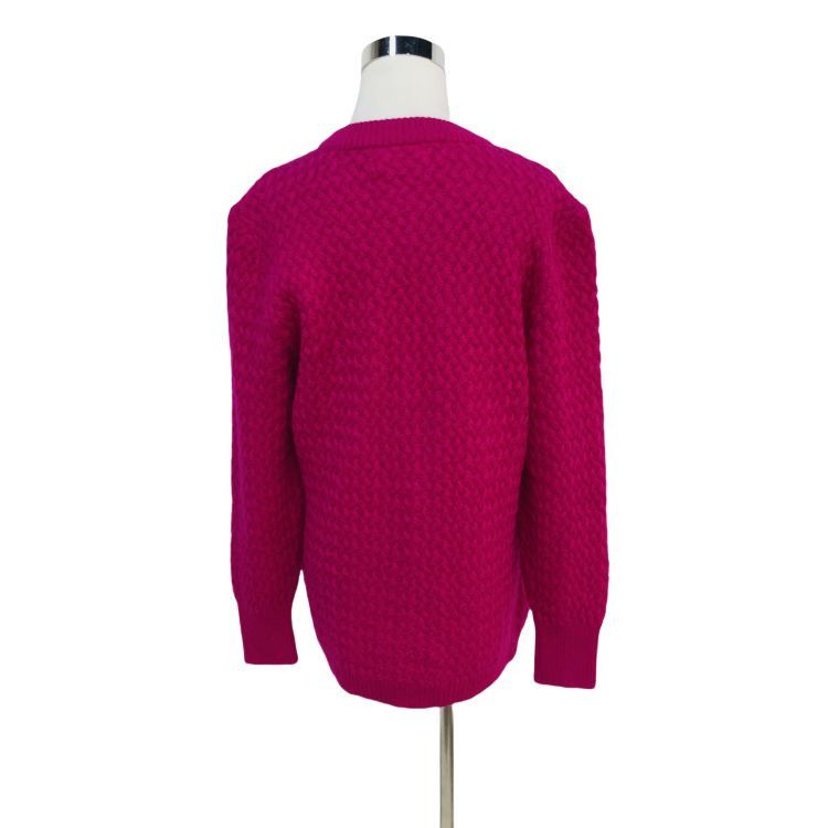 Saint Laurent Paris Saint Laurent Textured Knit Cardigan Size M Size M / US 6-8 / IT 42-44 - 2 Thumbnail